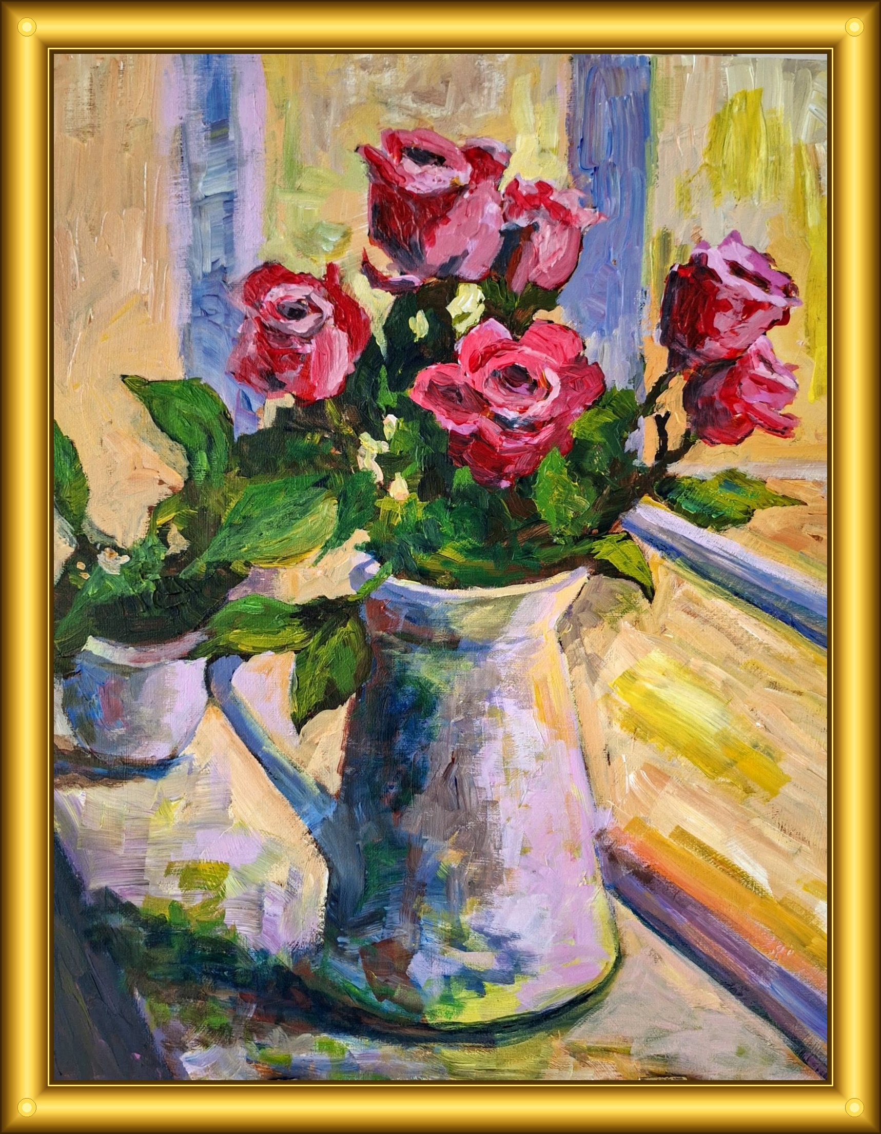 Roses in the window – Detail 2