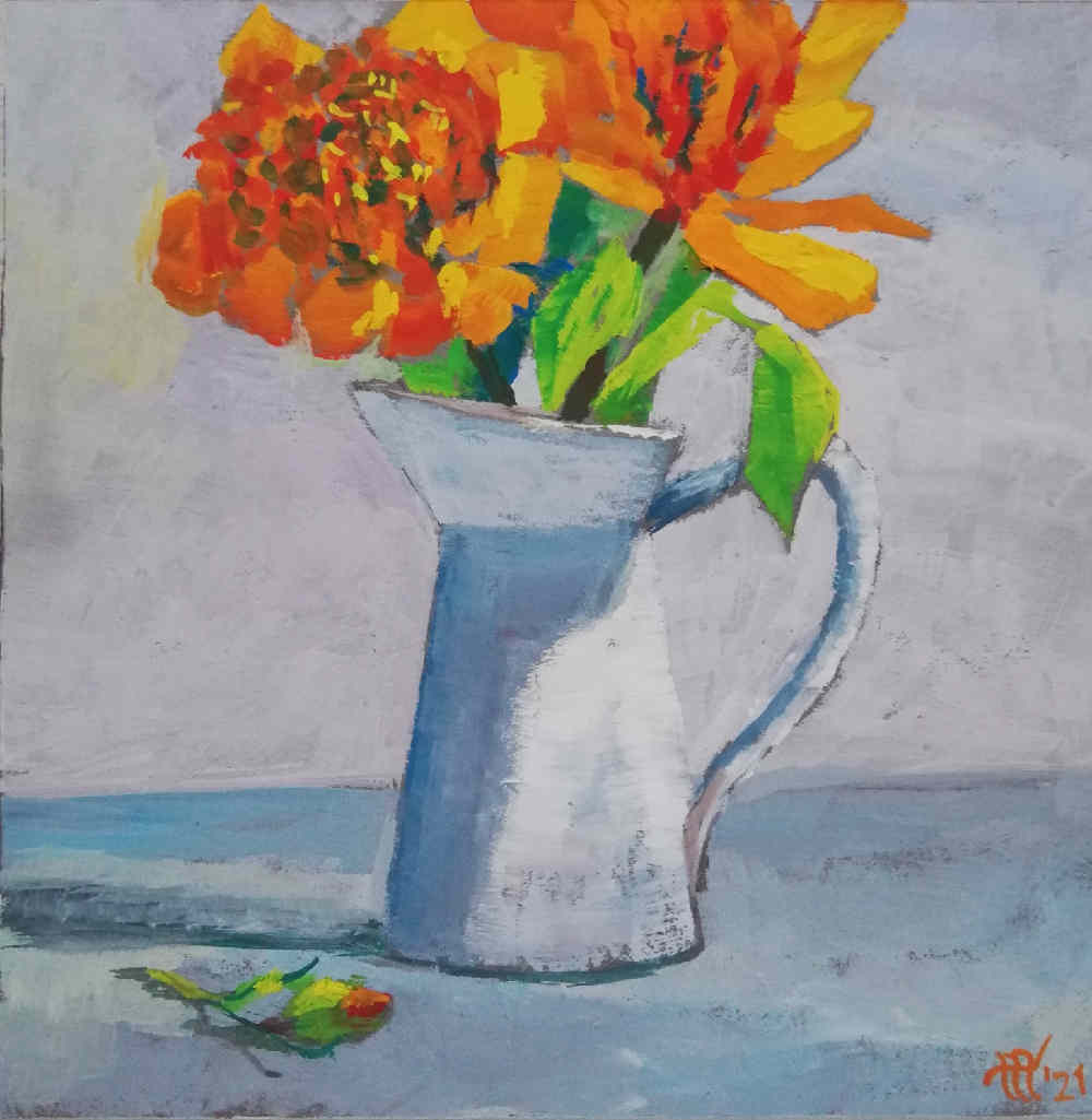 Stillleben Vase
