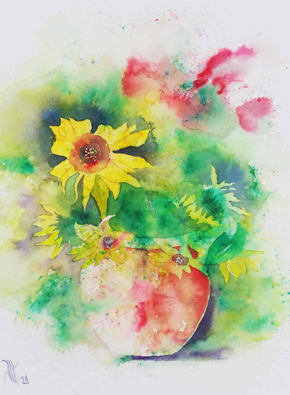 Blumen in der Vase