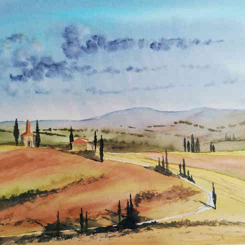 Toscany Landschaft