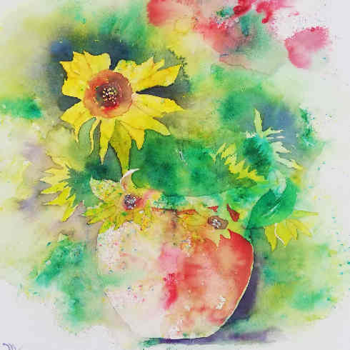 Blumen in der Vase